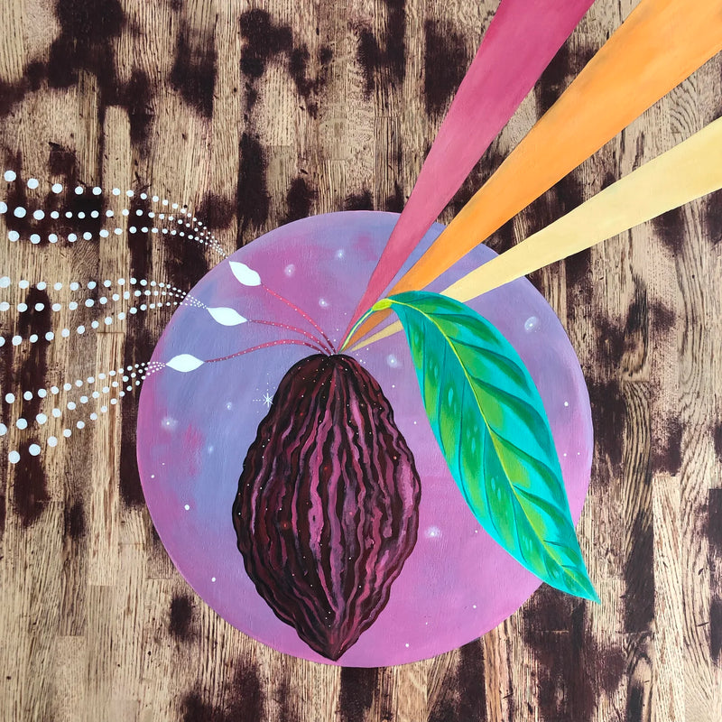 Cacao Mural Table