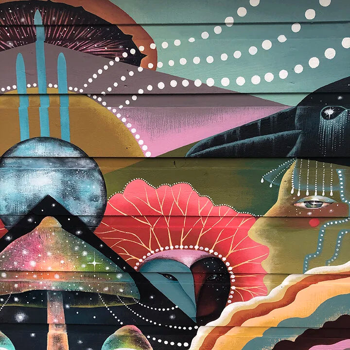 Psilocybin Mural